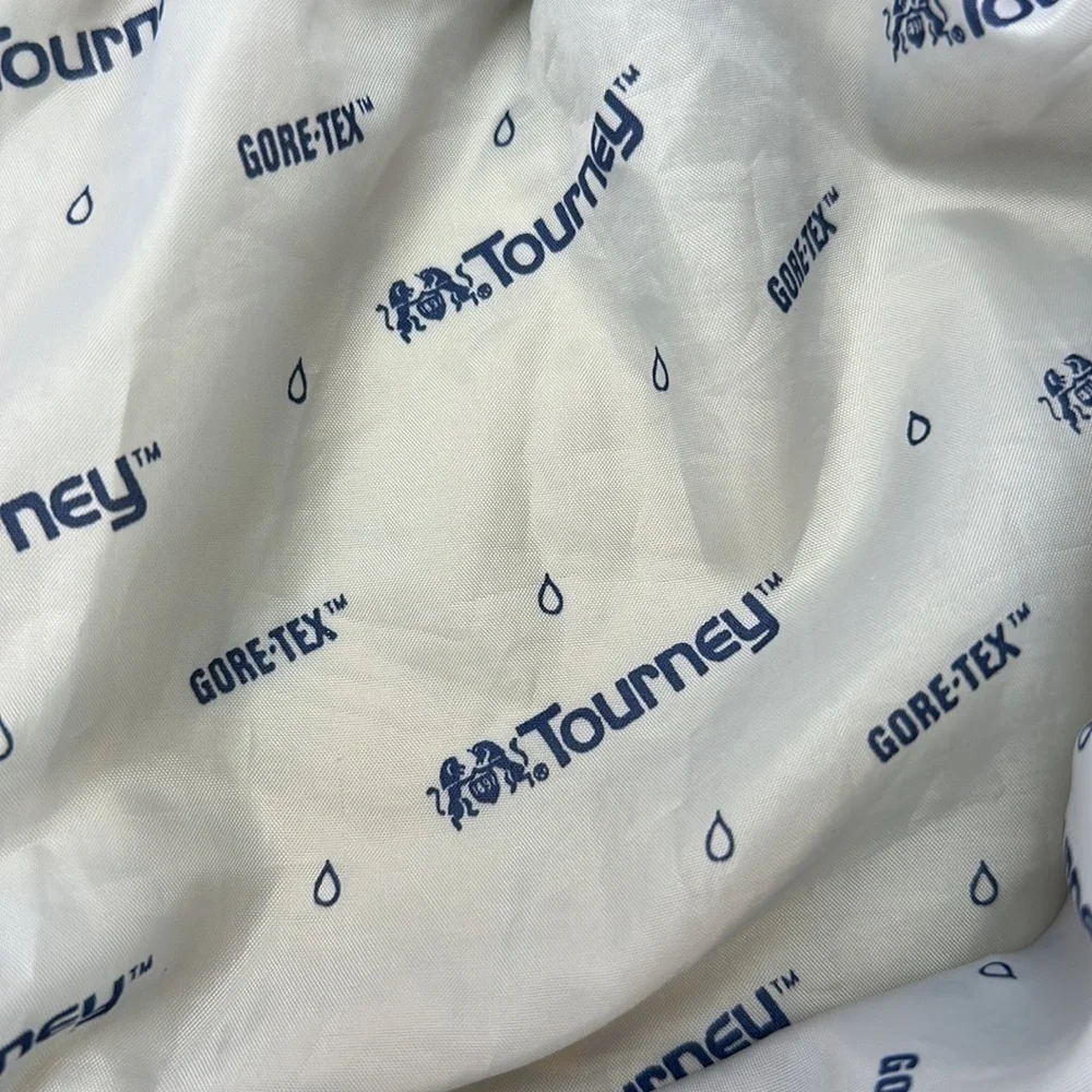 Tourney Gore Tex Waterproof Breathable Pants XL Blue Lightweight All Wea…‎